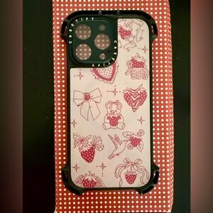 Casetify Strawberry Tattoo Flash Bounce Case